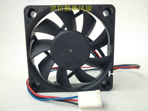 Delta 6015 AFS0612MC -F00 DC12V 0.17A 6CM 3pin CPU cooling fan