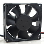 Delta AFB0812H -F00 80*80*25mm DC 12V 0.24A 2-pin Axial Case Cooling Fan