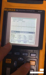 New LCD Compatible Display For FLUKE 123 124 125 43B Scopemeter matrix Screen