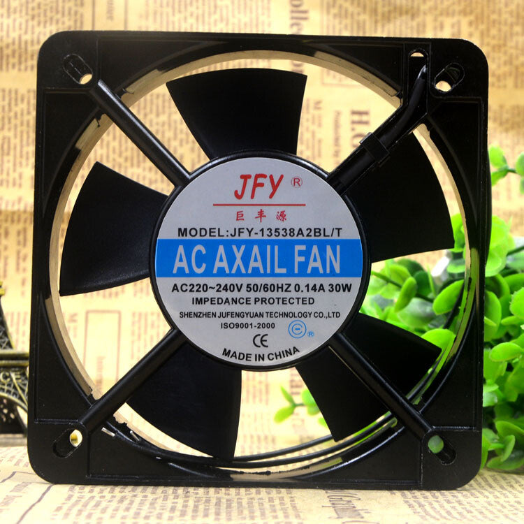 JFY-13538A2BL/T AC 220V 30W 0.14A 13.5CM 2 pin