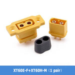XT60E-F XT60E Female Plug Connector XT60H Male Bullet Plug With 12AWG 20cm Wire