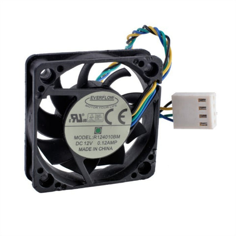 EVERFLOW R124010BM 4CM 40*40*10MM 12V 0.12A 4Pin Cooling Fan