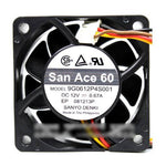 1pcs New SANYO 9G0612P4S001 DC12V 0.67A 6025 60MM cooling fan