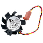 DELTA ASB0412VHA 12v 0.16A Graphics card cooling fan 3Pin For Dell 360 2320