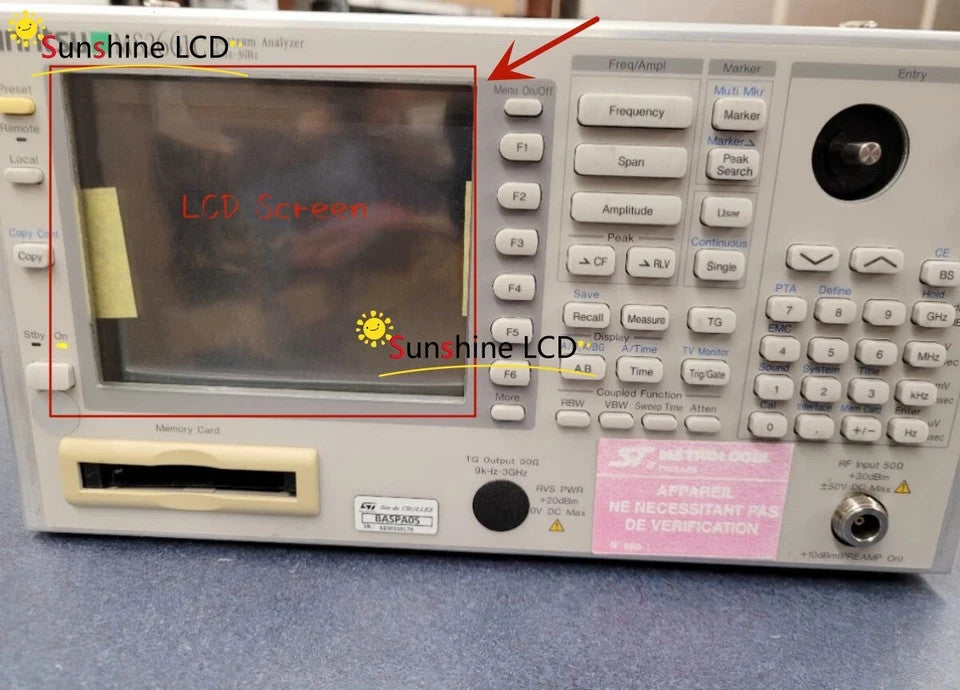 LCD Screen Display Fit for Anritsu MS2661C Spectrum Analyzer 90-day warranty
