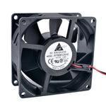 DELTA AFB0812SHE 8038 80x80x38mm 2wire 12V 1.00A cooling fan