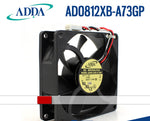 ADDA AD0812XB-A73GP DC12V 0.55A 8CM 67CFM 3-wire High Volume Cooling Fan