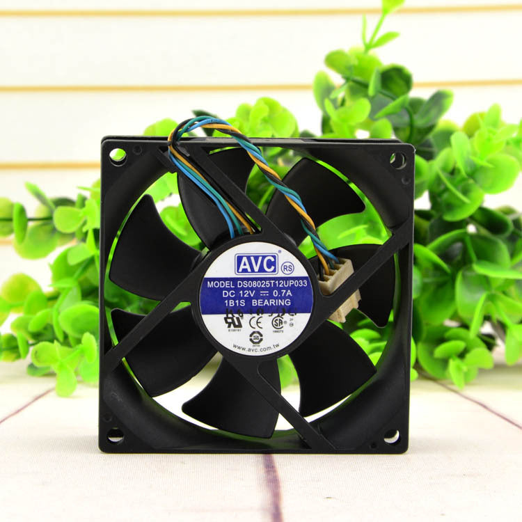 AVC DS08025T12UP033 DC12V 0.70A 4Pin Graphics card cooling fan