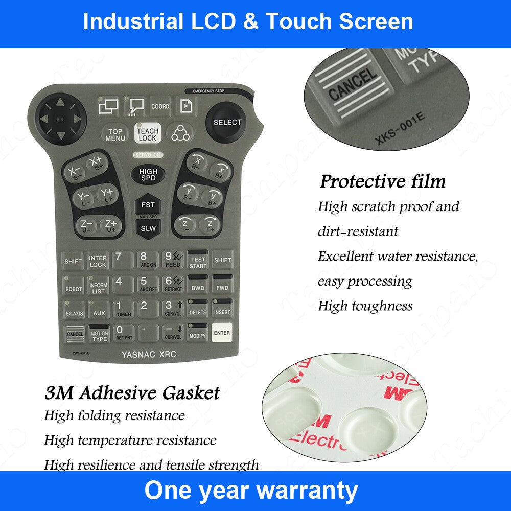 Protective Film for XKS-001E Yaskawa Motoman XRC XKS-001E Overlay