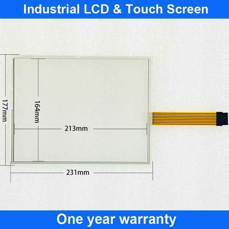 TouchScreen Panel PanelView Plus 1000 2711P-T10C4D8 2711P-T10C4D9 + Overlay Film