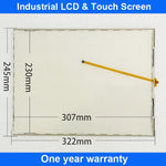 Touch Screen Panel Glass Digitizer For PanelView Plus 7 2711P-T15C22A9P Touch