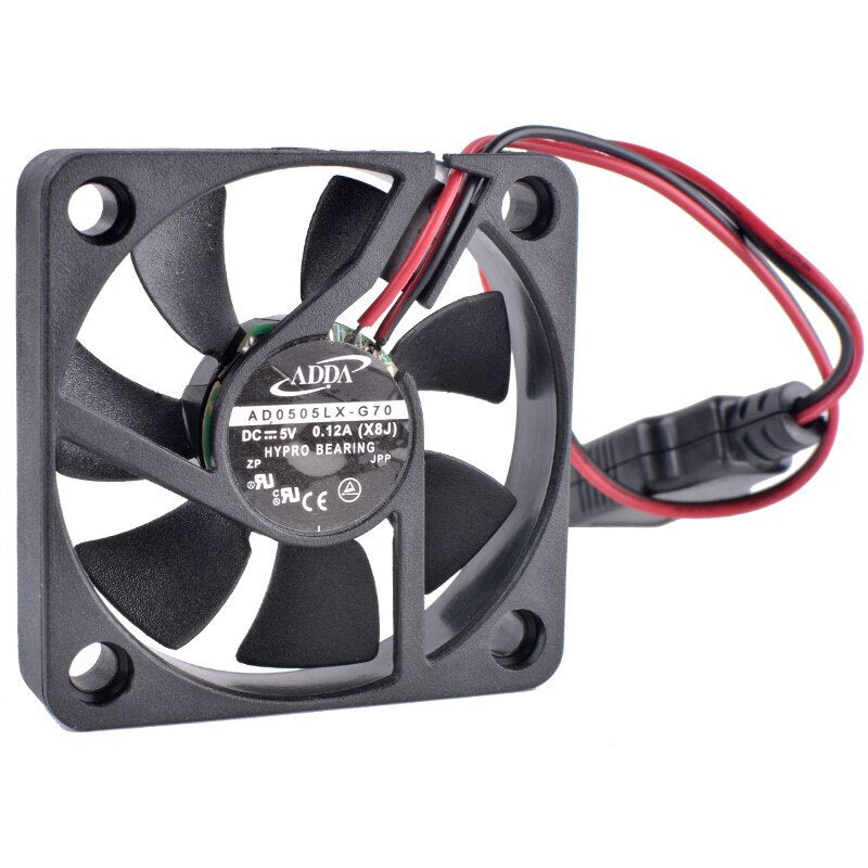 AD0505LX-G70 5cm 50mm fan 50x50x10mm DC5V 0.12A Mini ultra-thin cooling fan