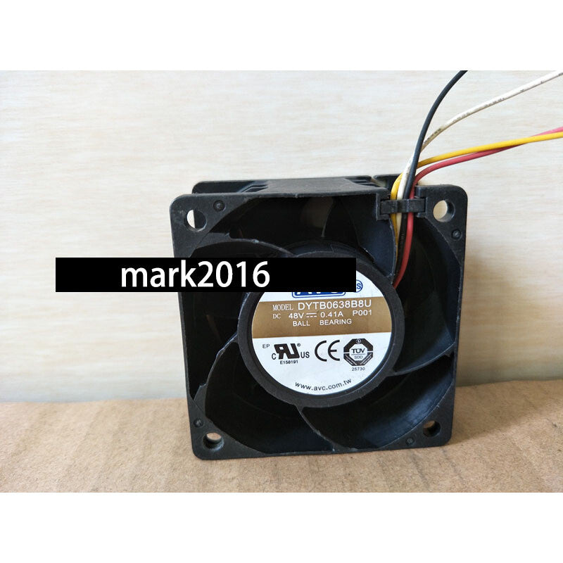 AVC 6038 DC 48V 0.41A 60*38MM DYTB0638B8U 4 Wire Large Air Volume Cooling Fan