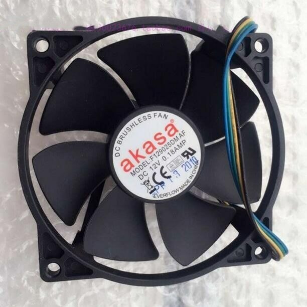 Akasa 9025 9cm F129025DMAF 0.18A round suspension suspension frame 4 wireCPU fan