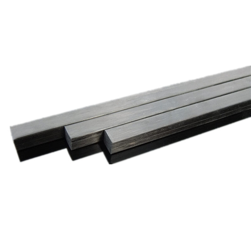 Carbon Fiber Square Bars 2x2mm TO 8x8mm CS Rods Fibre Strips For RC Airplane Toy