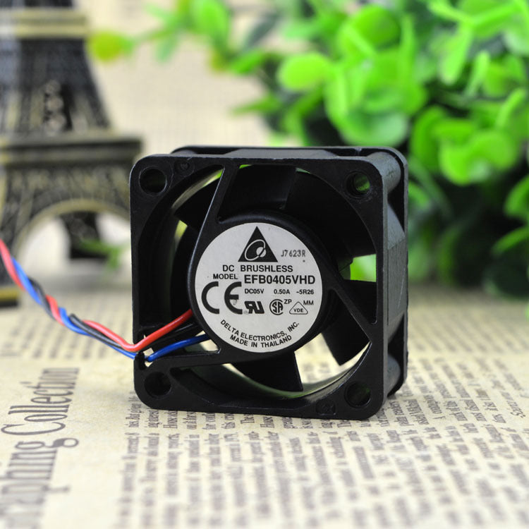 Delta EFB0405VHD-R00 EFB0405VHD-ROO Fan 40*40*20mm 5V 0.50A 3pin