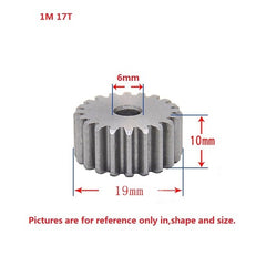 1 Mod 12T-150T Spur Gear 45# Steel Thickness 10mm Motor Pinion Transmission Gear