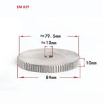 1 Mod 12T-150T Spur Gear 45# Steel Thickness 10mm Motor Pinion Transmission Gear