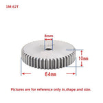 1 Mod 12T-150T Spur Gear 45# Steel Thickness 10mm Motor Pinion Transmission Gear
