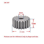 1 Mod 12T-150T Spur Gear 45# Steel Thickness 10mm Motor Pinion Transmission Gear