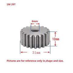 1 Mod 12T-150T Spur Gear 45# Steel Thickness 10mm Motor Pinion Transmission Gear