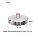 1 Mod 12T-150T Spur Gear 45# Steel Thickness 10mm Motor Pinion Transmission Gear