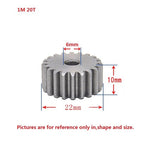 1 Mod 12T-150T Spur Gear 45# Steel Thickness 10mm Motor Pinion Transmission Gear