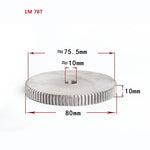 1 Mod 12T-150T Spur Gear 45# Steel Thickness 10mm Motor Pinion Transmission Gear