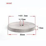 1 Mod 12T-150T Spur Gear 45# Steel Thickness 10mm Motor Pinion Transmission Gear