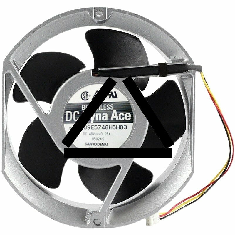 San Ace Sanyo Denki 109E5748H5H03 DC 48V 0.28A 3 Wires Axial Cooling Fan
