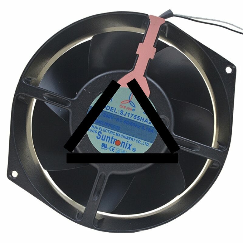SAN JUN SJ1755HA2B AC 220V-240V 0.18A Impedance Protected Cooling Fan