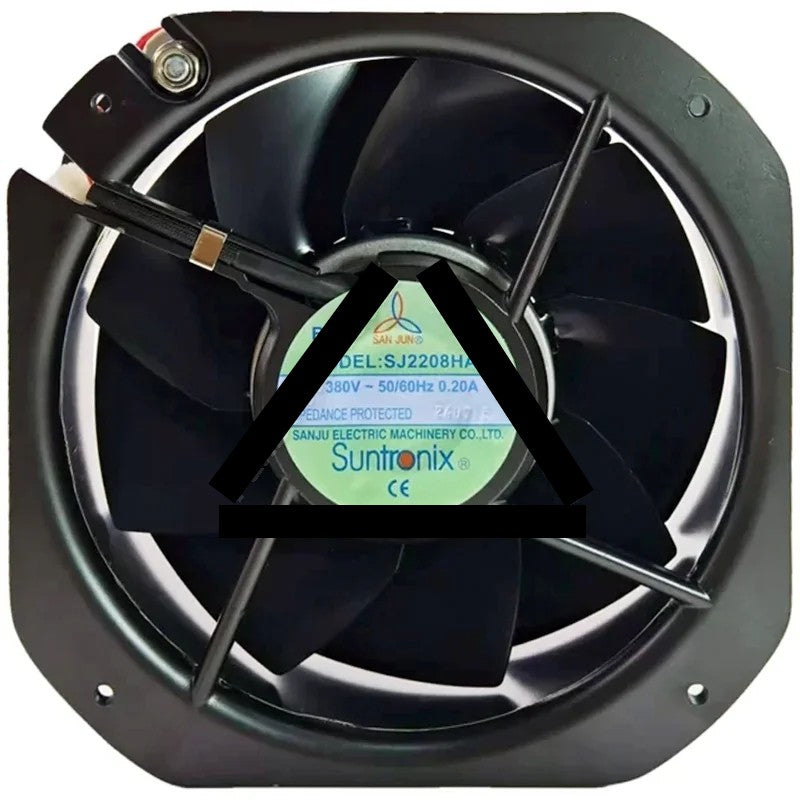 SAN JUN SJ2208HA3 380V 0.20A Ball Bearing Impedance Protected Cooling Fan