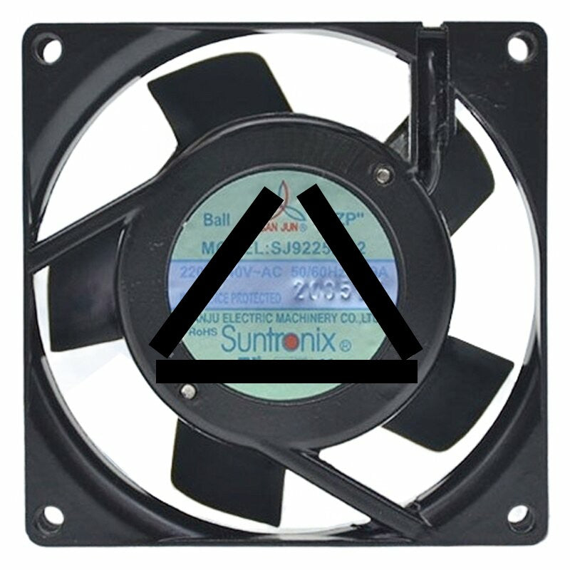 SAN JUN SJ9225HA2 AC 220V-240V 0.09A Impedance Protected Cooling Fan