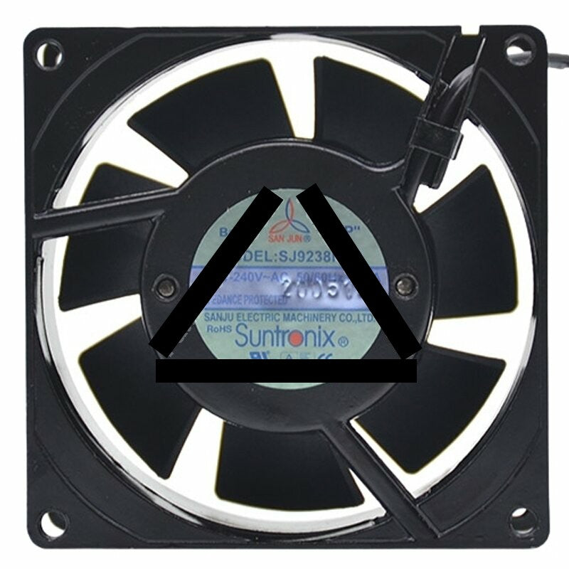 SAN JUN SJ9238HA2 AC 220V-240V 0.10A Impedance Protected Axial Cooling Fan