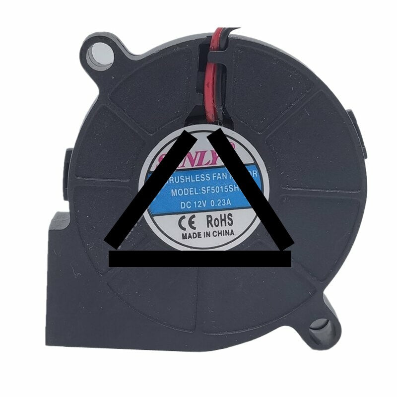 SANLY SF5015SH DC 12V 0.23A 5015 Blower Brushless Cooling Fan