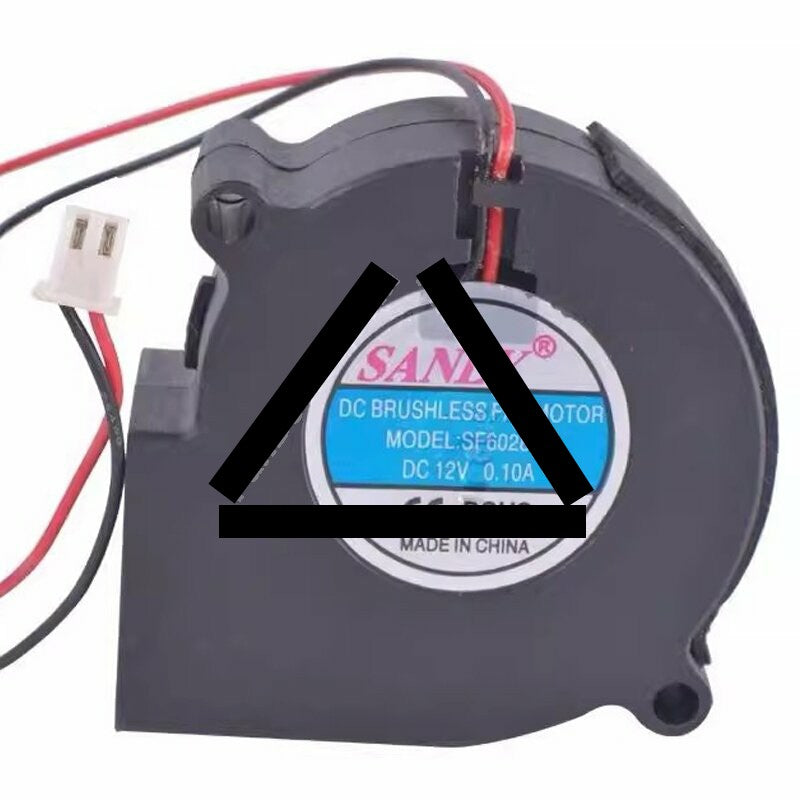 SANLY SF6028SM DC 12V 0.10A 6028 Blower Brushless Cooling Fan