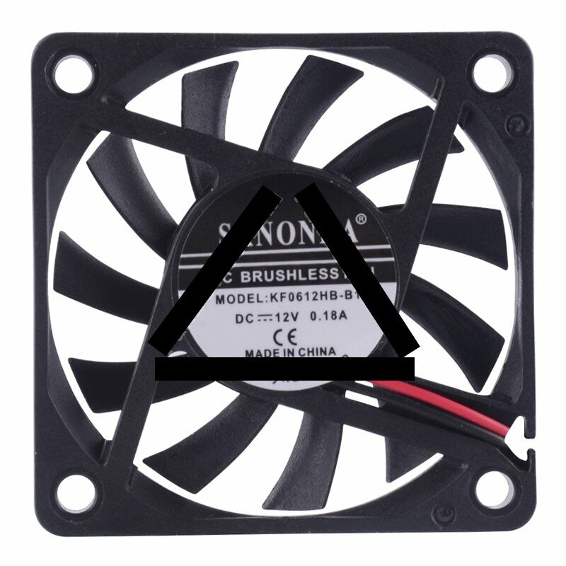 SANONDA KF0612HB-B10 DC 12V 0.18A 6010 Brushless Axial Cooling Fan