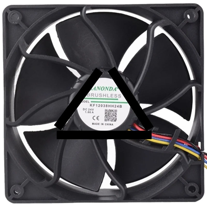 SANONDA KF12038HH24B 24V 1.66A 4 Wires Axial Cooling Fan