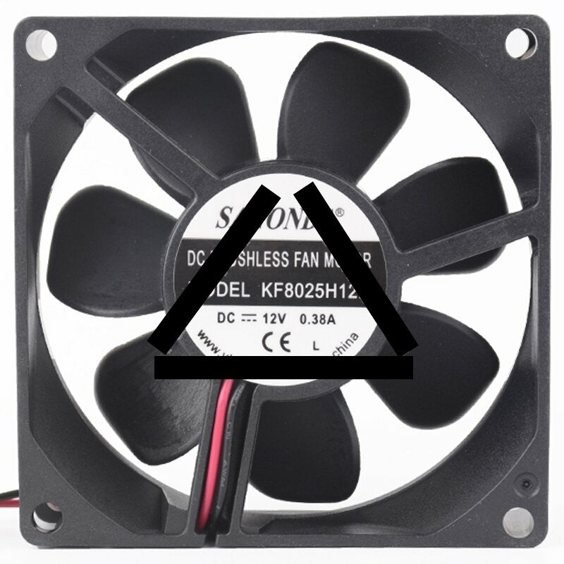 SANONDA KF8025H12B 12V 0.38A Brushless Axial Cooling Fan