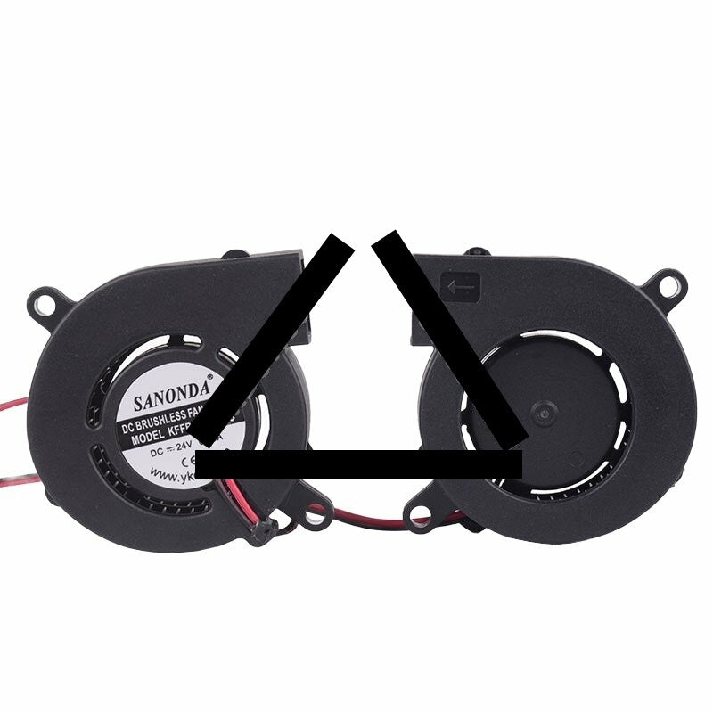 SANONDA KFFB6025H24S 24V 0.20A 2 Wires DC Brushless Axial Fan
