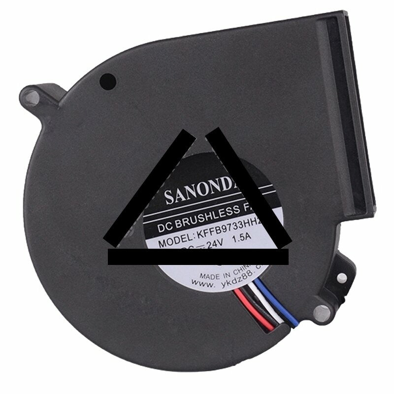 SANONDA KFFB9733HH24B DC 24V 1.5A 4 Wires Brushless Blower Cooling Fan