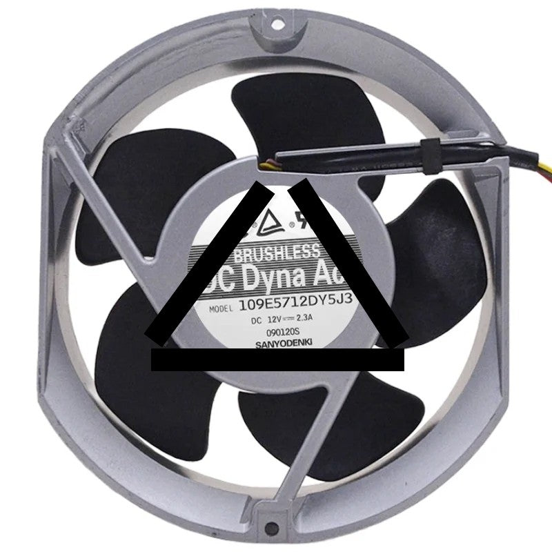 Sanyo 109E5712DY5J3 12V 2.3A DC Brushless 4 Wires Axial Cooling Fan