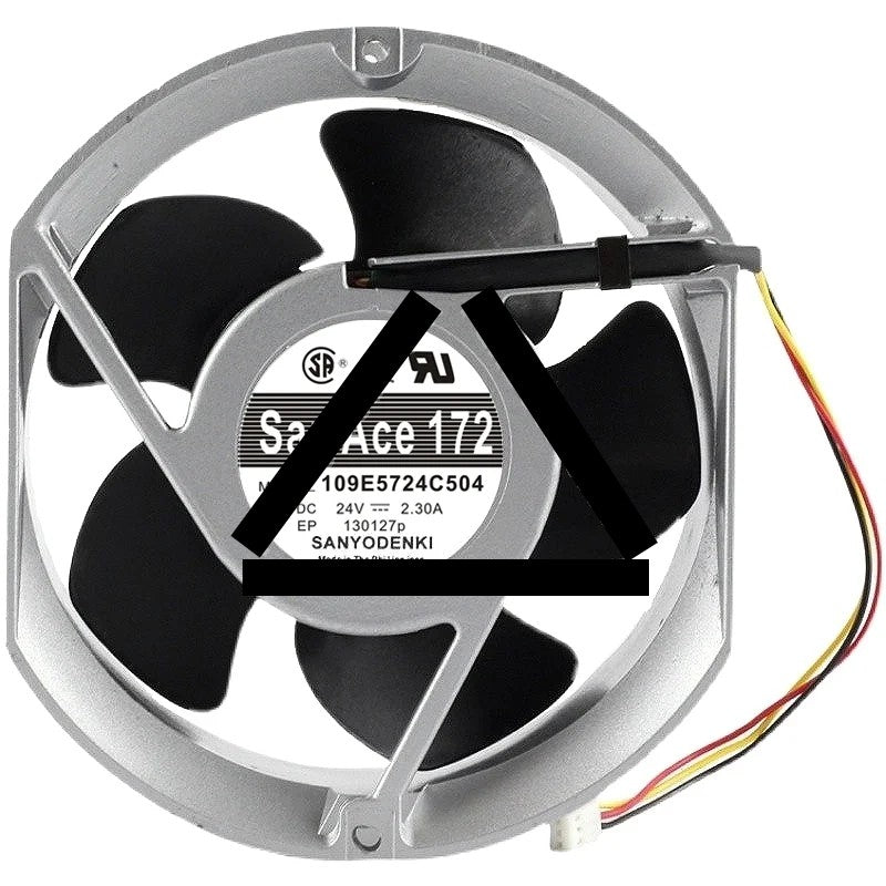 Sanyo 109E5724C504 24V 2.30A 4 Wires Axial Cooling Fan