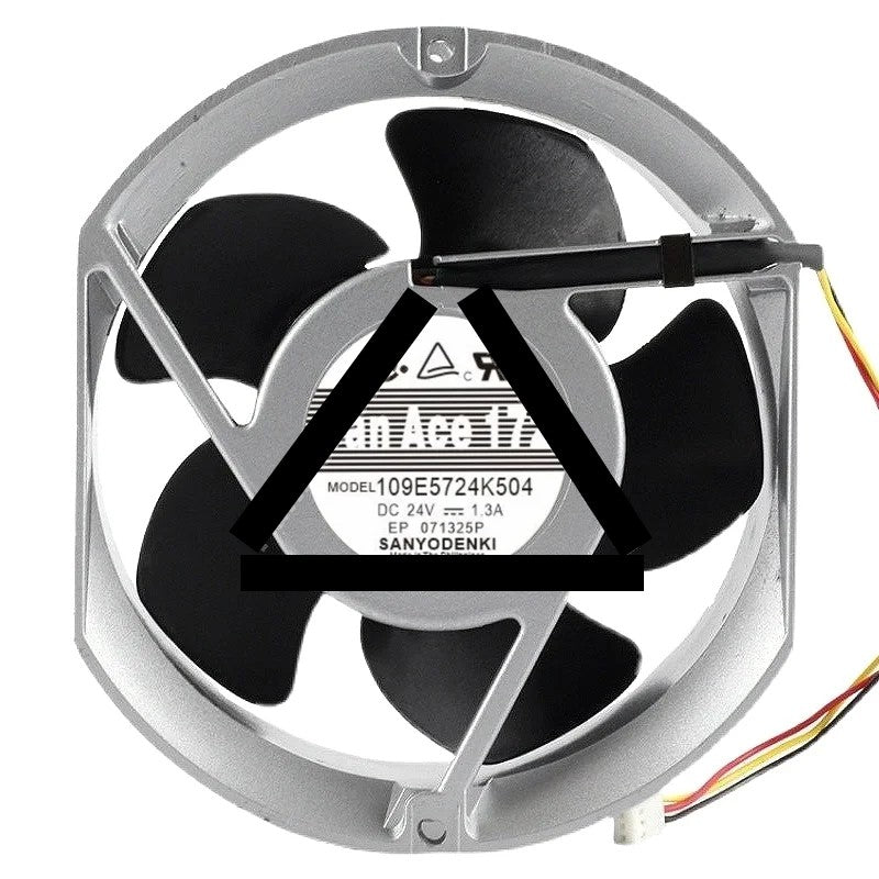 Sanyo 109E5724K504 24V 1.3A 3 Wires Axial Cooling Fan