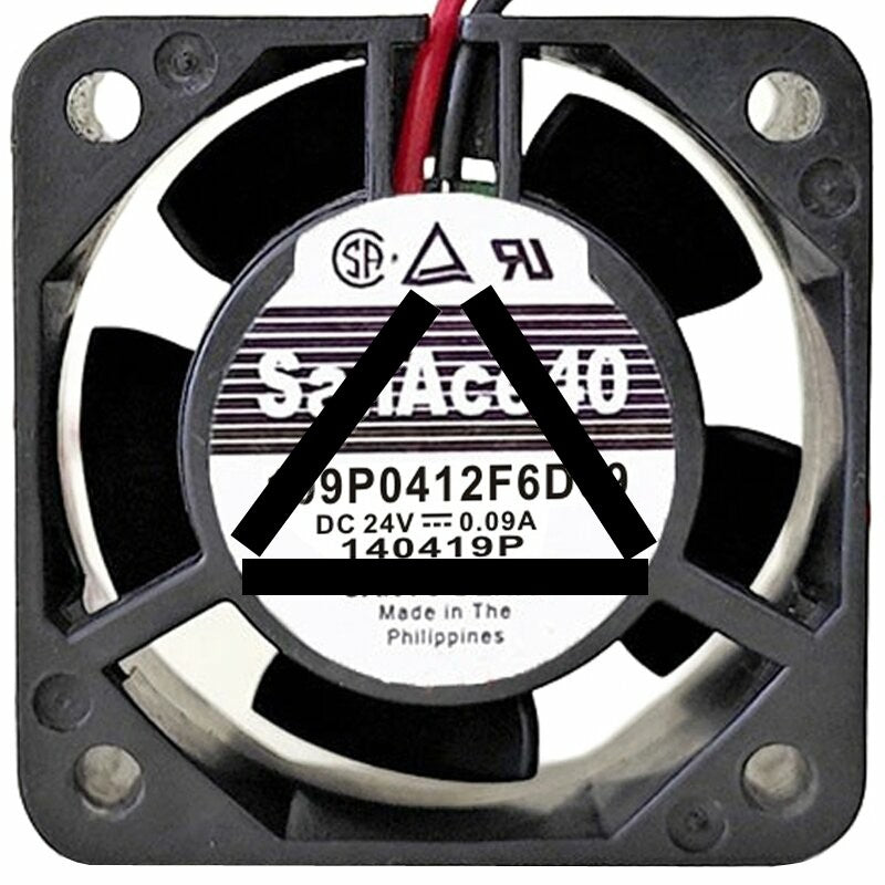 Sanyo 109P0412F6D09 24V 0.09A 2 / 3 Wires Axial Fan