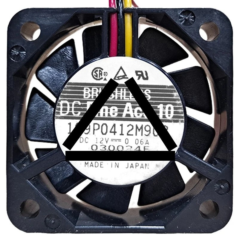 Sanyo 109P0412M903 12V 0.06A 2 / 3 Wires Axial Cooling Fan