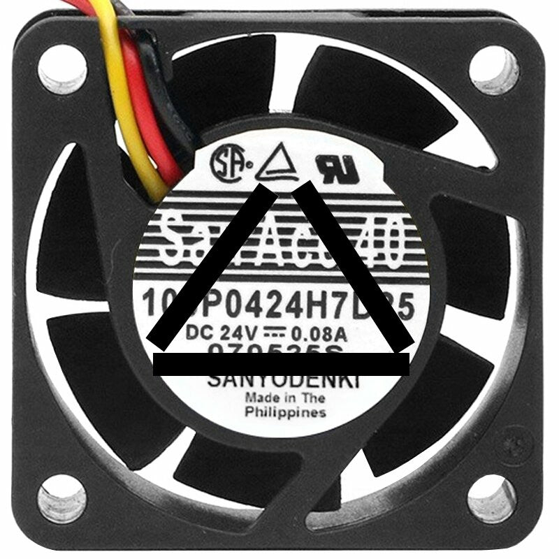 Sanyo 109P0424H7D25 A90L-0001-0441 24V 0.08A Cooling Fan