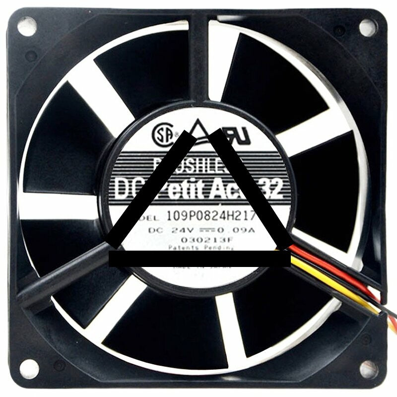 Sanyo 109P0824H217 24V 0.09A Axial Cooling Fan