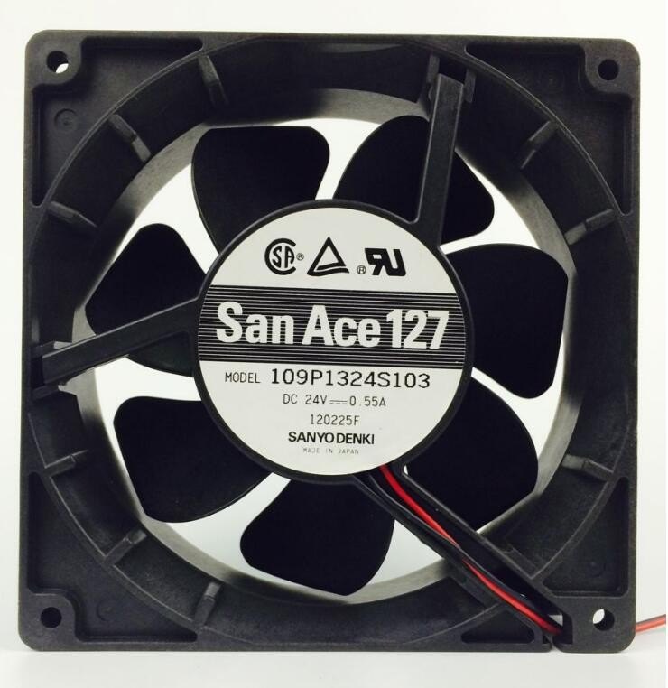 Original Sanyo 109P1324S103 24V 0.55A 12.7CM cooling fans