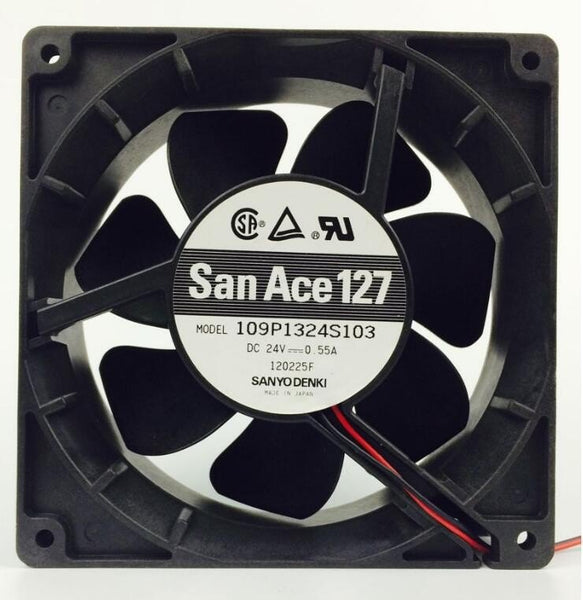 Original Sanyo 109P1324S103 24V 0.55A 12.7CM cooling fans